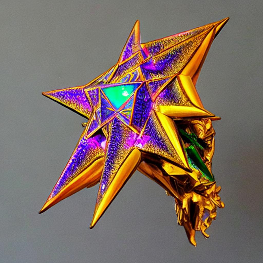 merkaba star dragon head