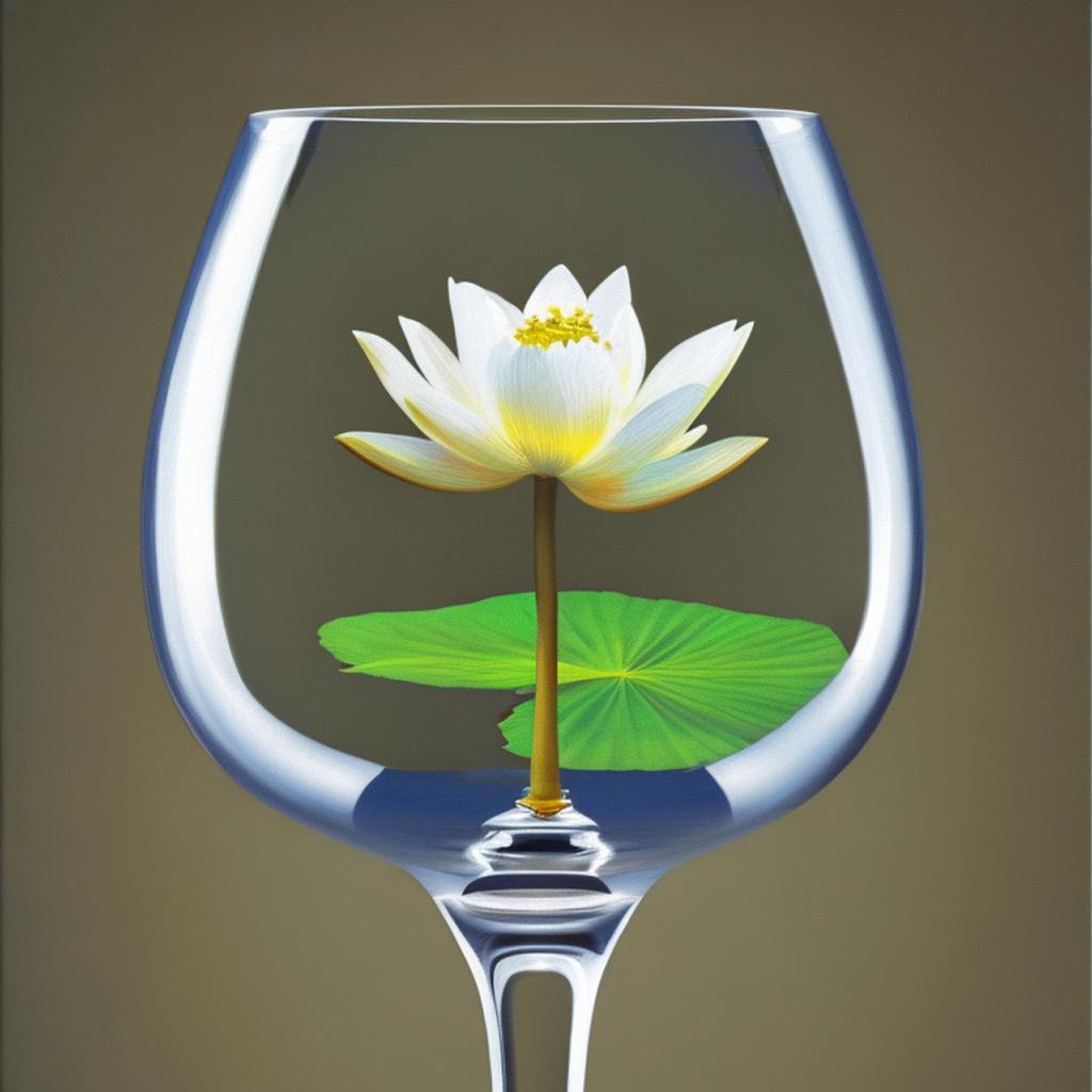Lotus flower in a