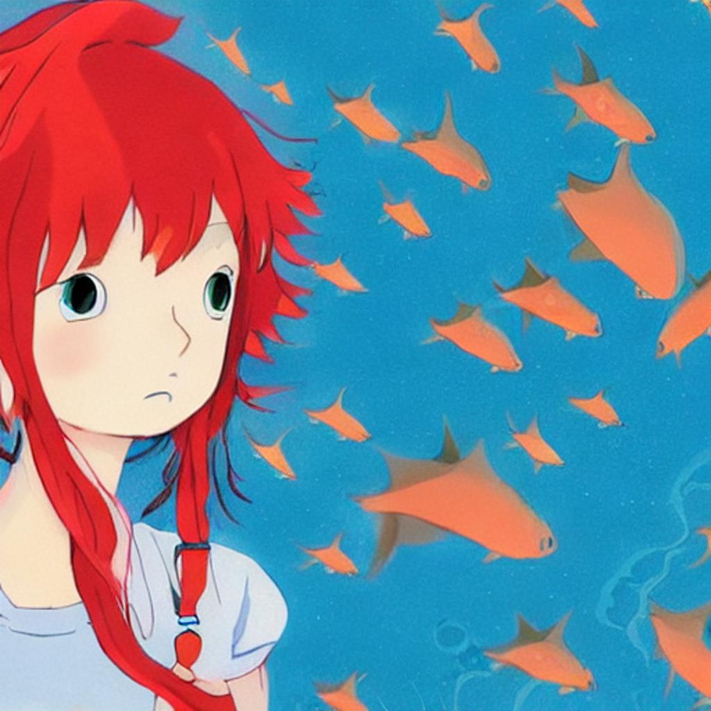 Ponyo amazing Fishgirl by