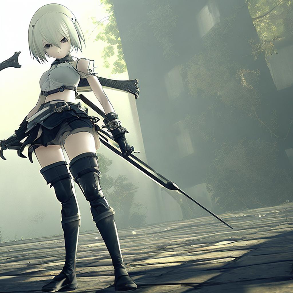 Nier automata thicc by